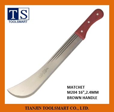 MATCHET M204 BROWN HANDLE