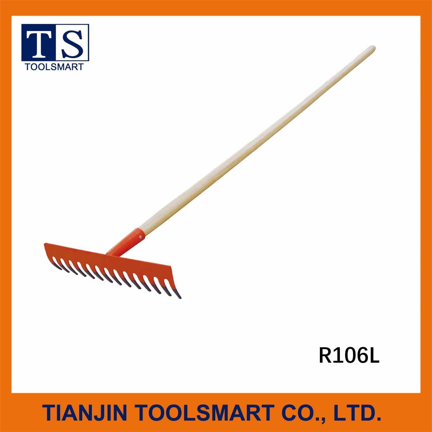 RAKE WITH HANDLE R106L