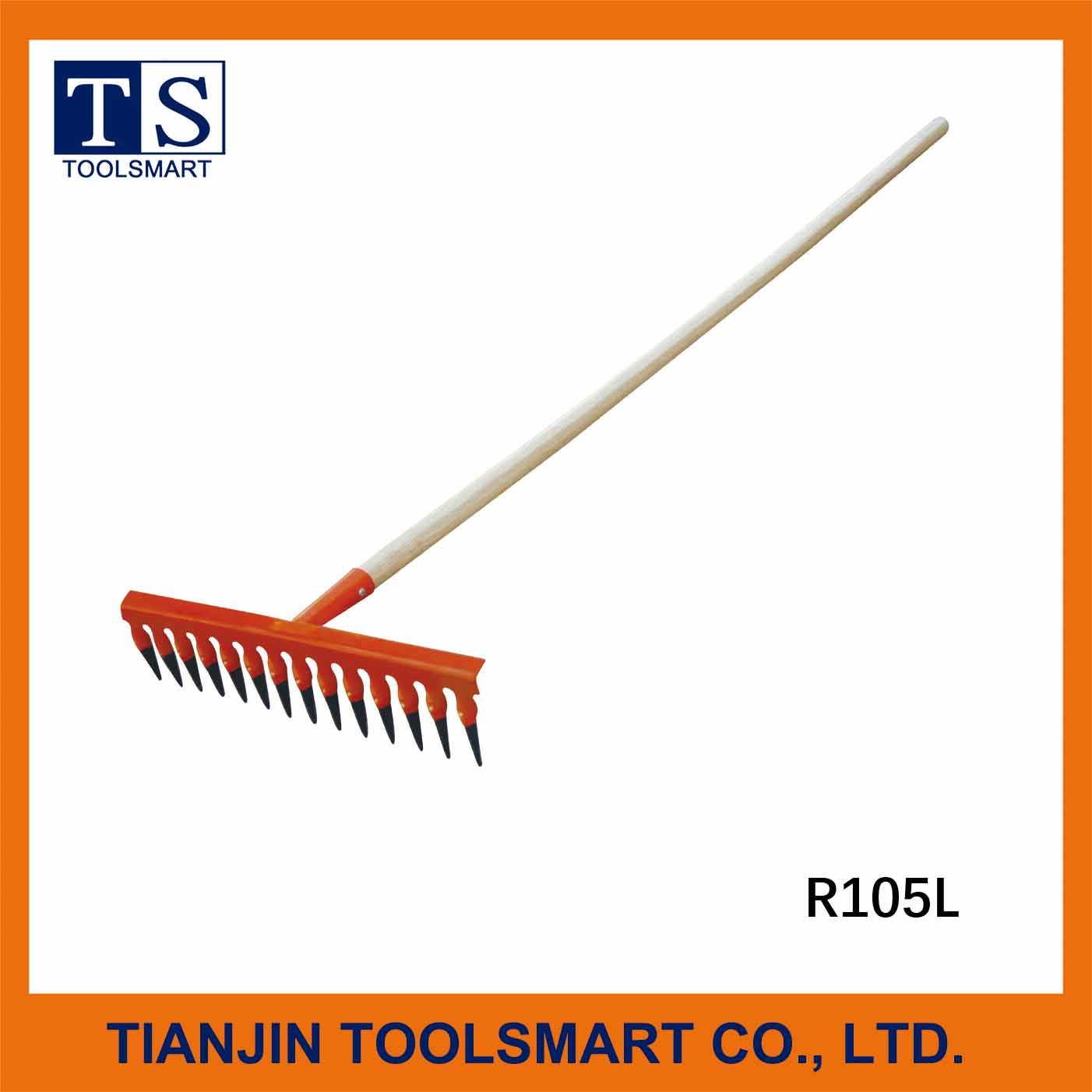 RAKE WITH HANDLE R105L